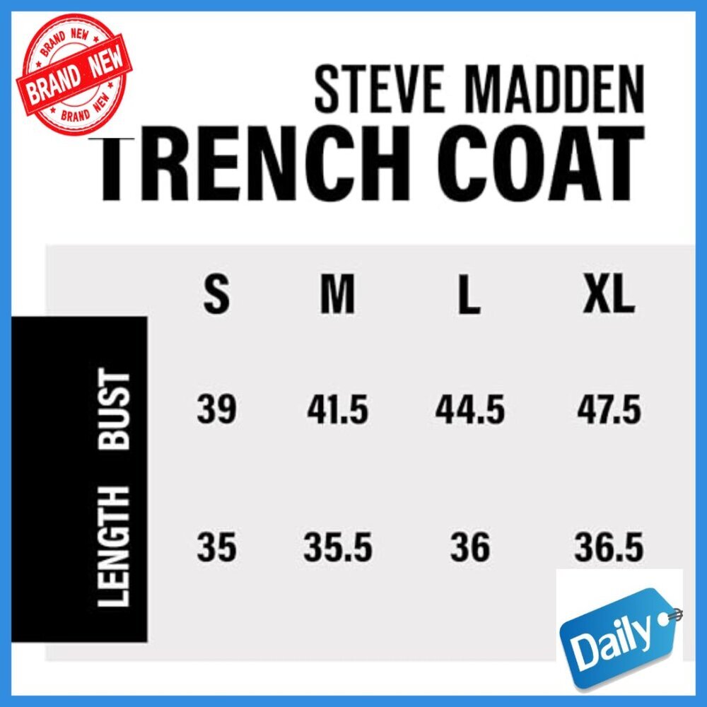 Double-Breasted Faux Wool Trench Coat, Winter Coat for Women - Picture 6 of 7